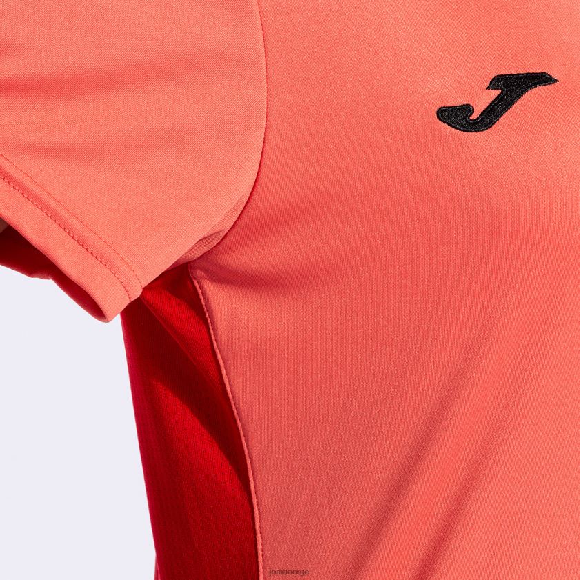 nei Joma skjorte kortermet vinner ii fluorescerende oransje FBD0T02194 kvinner