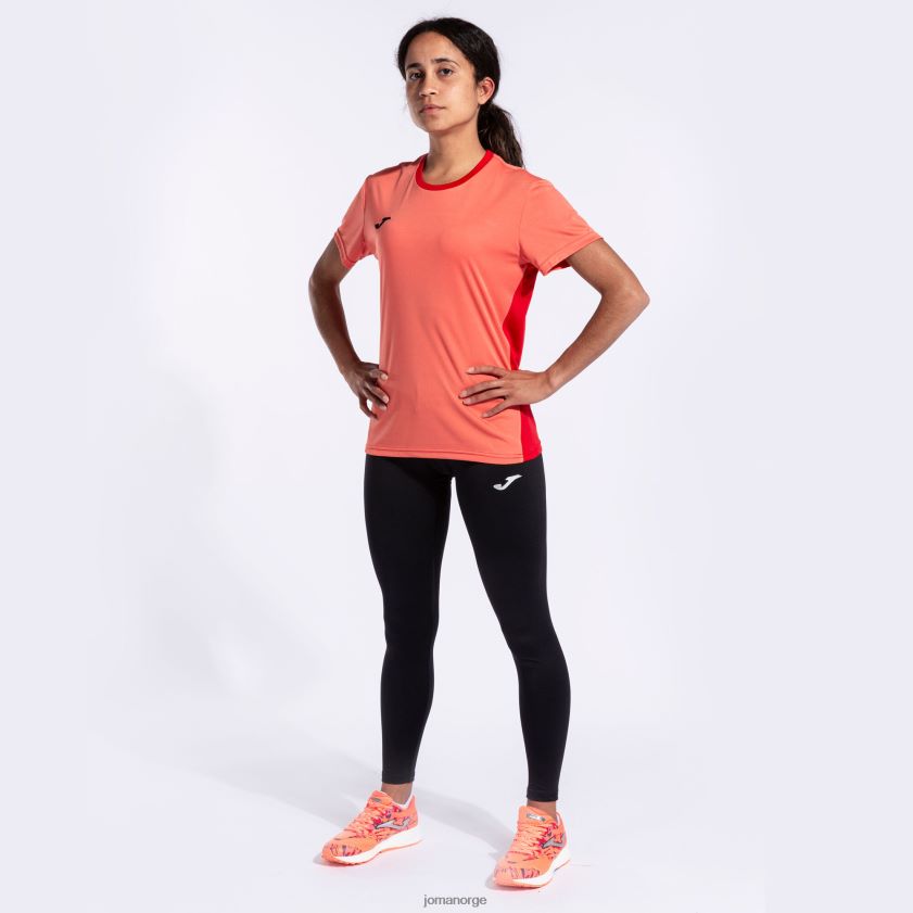nei Joma skjorte kortermet vinner ii fluorescerende oransje FBD0T02194 kvinner