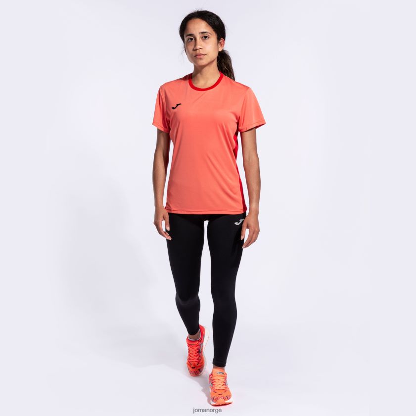 nei Joma skjorte kortermet vinner ii fluorescerende oransje FBD0T02194 kvinner