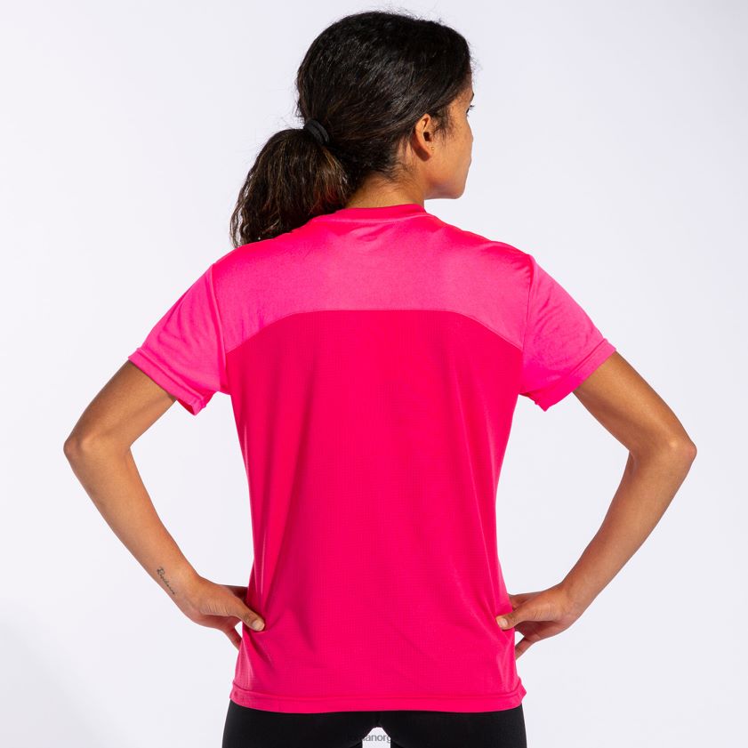 nei Joma skjorte kortermet vinner ii fluorescerende rosa FBD0T02202 kvinner