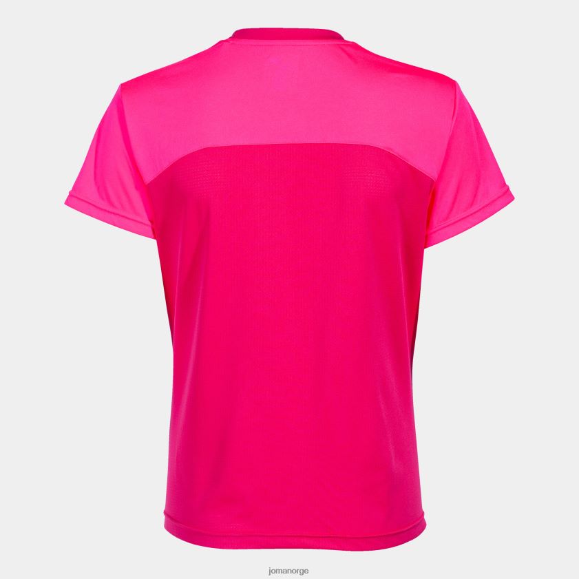 nei Joma skjorte kortermet vinner ii fluorescerende rosa FBD0T02202 kvinner