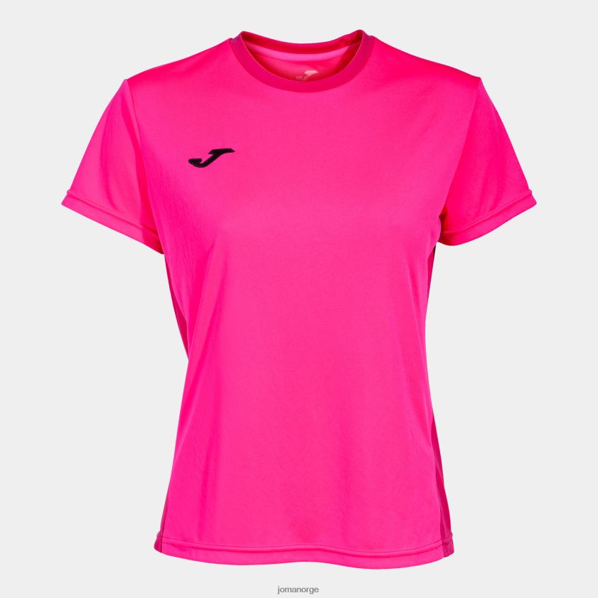 nei Joma skjorte kortermet vinner ii fluorescerende rosa FBD0T02202 kvinner