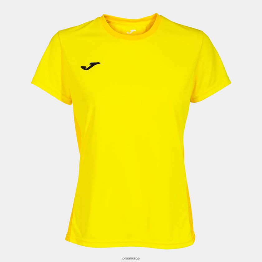 nei Joma skjorte kortermet vinner ii gul FBD0T03997 kvinner
