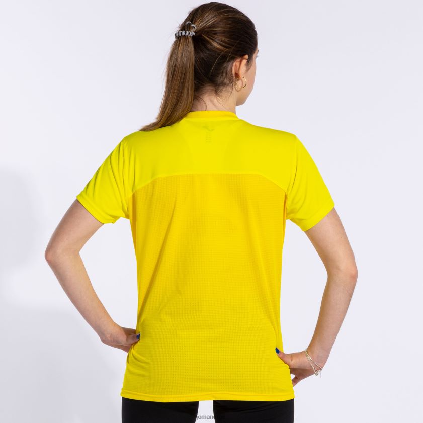 nei Joma skjorte kortermet vinner ii gul FBD0T03997 kvinner