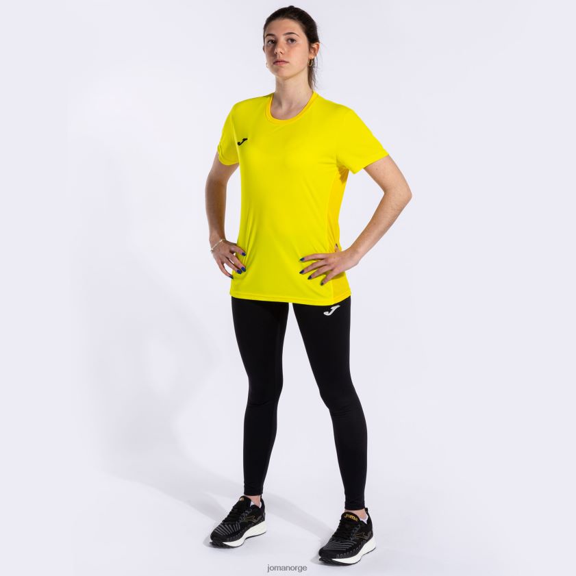 nei Joma skjorte kortermet vinner ii gul FBD0T03997 kvinner