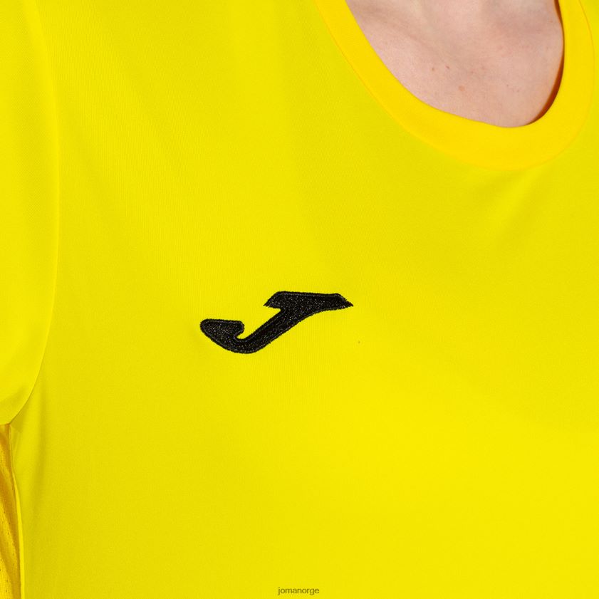 nei Joma skjorte kortermet vinner ii gul FBD0T03997 kvinner