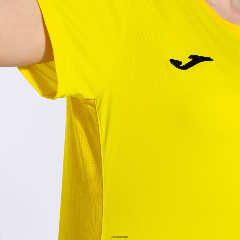 nei Joma skjorte kortermet vinner ii gul FBD0T03997 kvinner