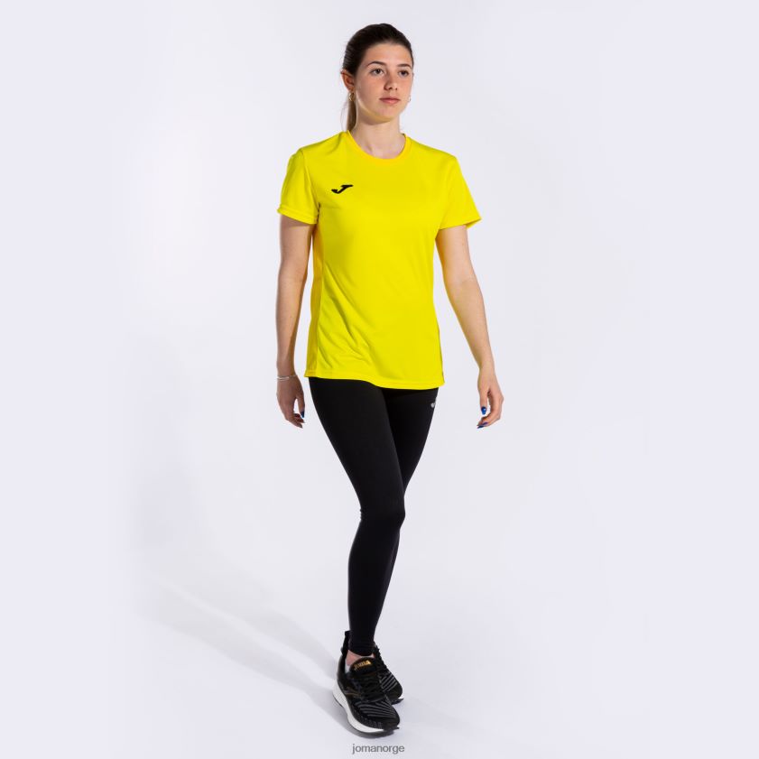 nei Joma skjorte kortermet vinner ii gul FBD0T03997 kvinner