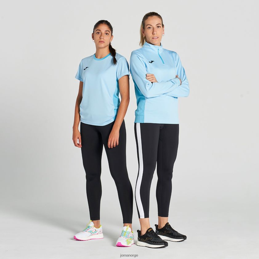 nei Joma skjorte kortermet vinner ii himmelblå FBD0T02192 kvinner
