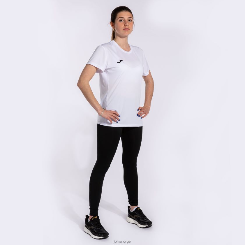 nei Joma skjorte kortermet vinner ii hvit FBD0T03995 kvinner