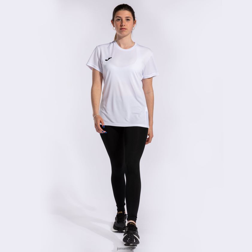 nei Joma skjorte kortermet vinner ii hvit FBD0T03995 kvinner