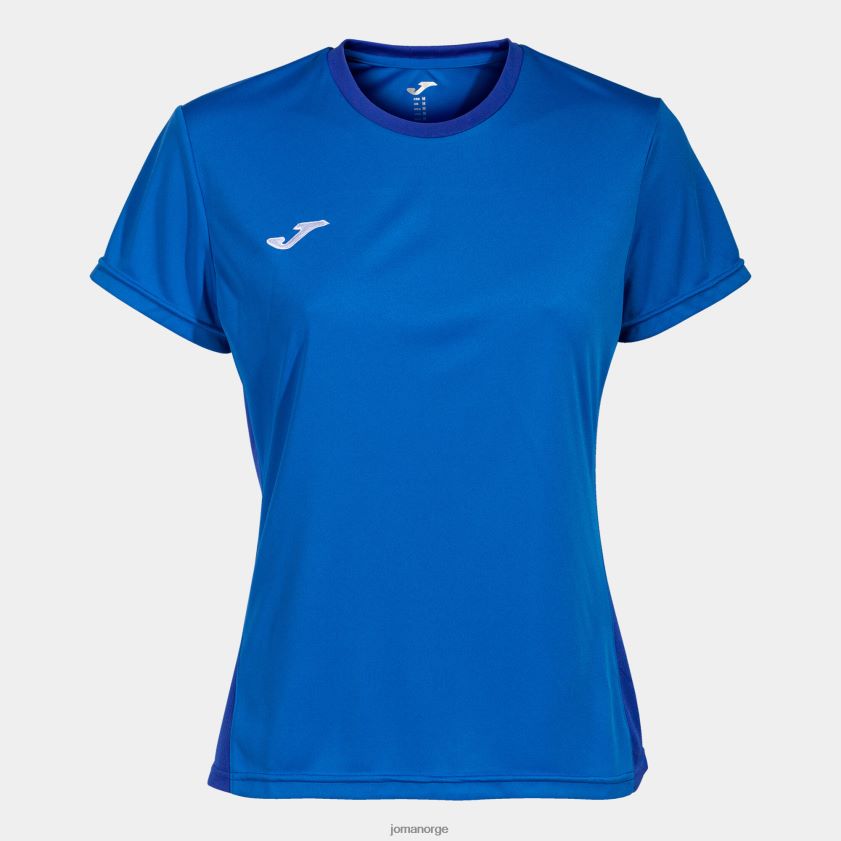 nei Joma skjorte kortermet vinner ii kongeblå FBD0T01712 kvinner