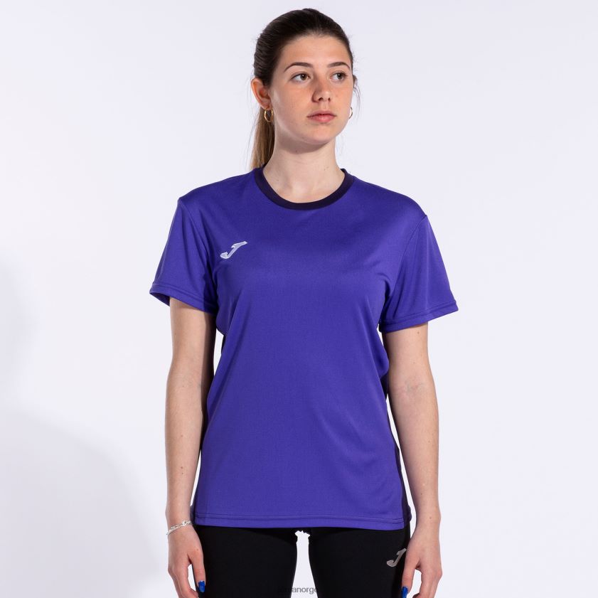 nei Joma skjorte kortermet vinner ii lilla FBD0T03955 kvinner