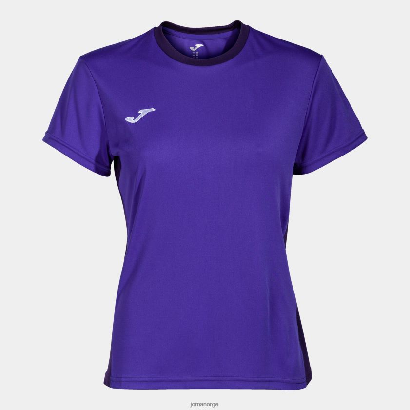 nei Joma skjorte kortermet vinner ii lilla FBD0T03955 kvinner