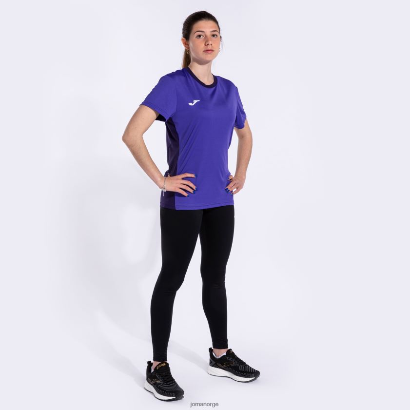 nei Joma skjorte kortermet vinner ii lilla FBD0T03955 kvinner
