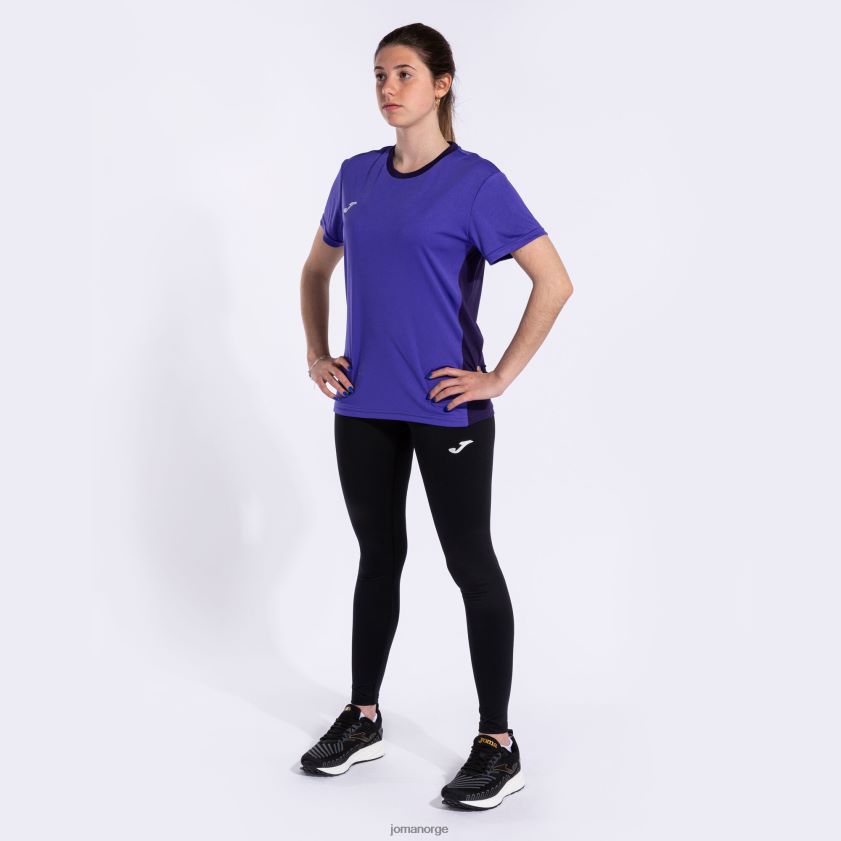 nei Joma skjorte kortermet vinner ii lilla FBD0T03955 kvinner