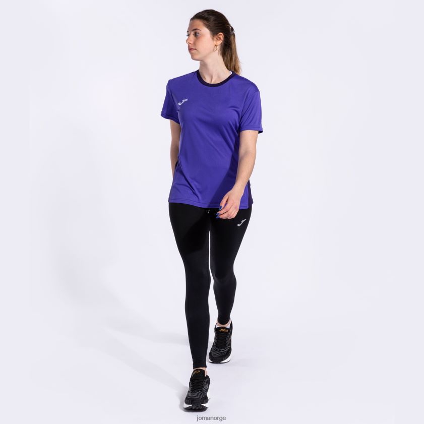 nei Joma skjorte kortermet vinner ii lilla FBD0T03955 kvinner