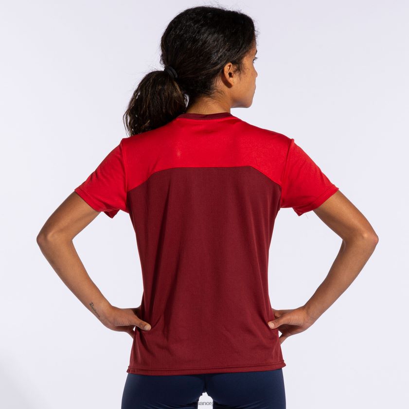 nei Joma skjorte kortermet vinner ii rød FBD0T02624 kvinner