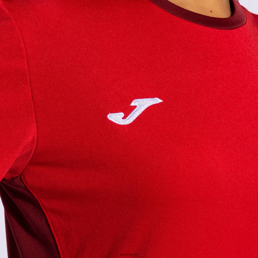 nei Joma skjorte kortermet vinner ii rød FBD0T02624 kvinner