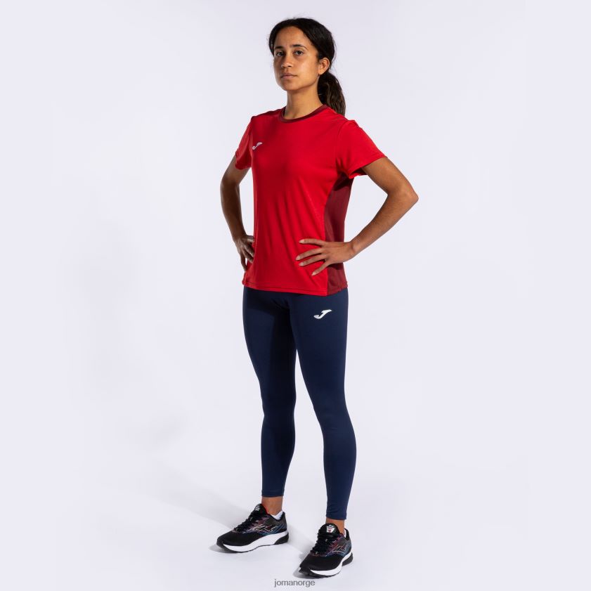 nei Joma skjorte kortermet vinner ii rød FBD0T02624 kvinner