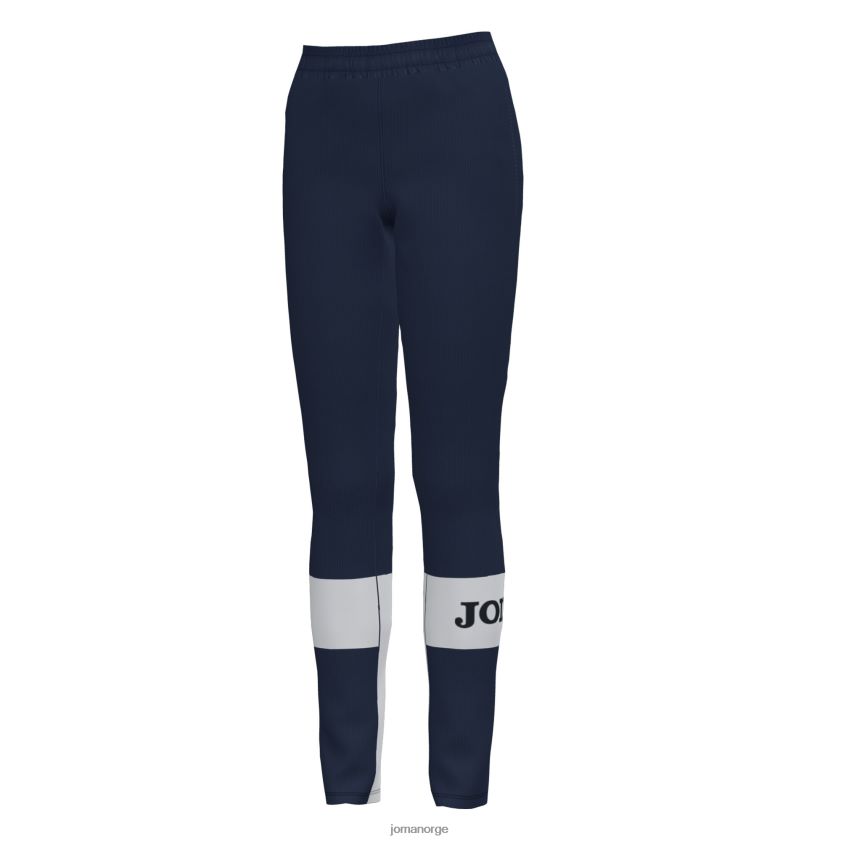 nei Joma lange bukser frihet marineblå hvit FBD0T02429 kvinner