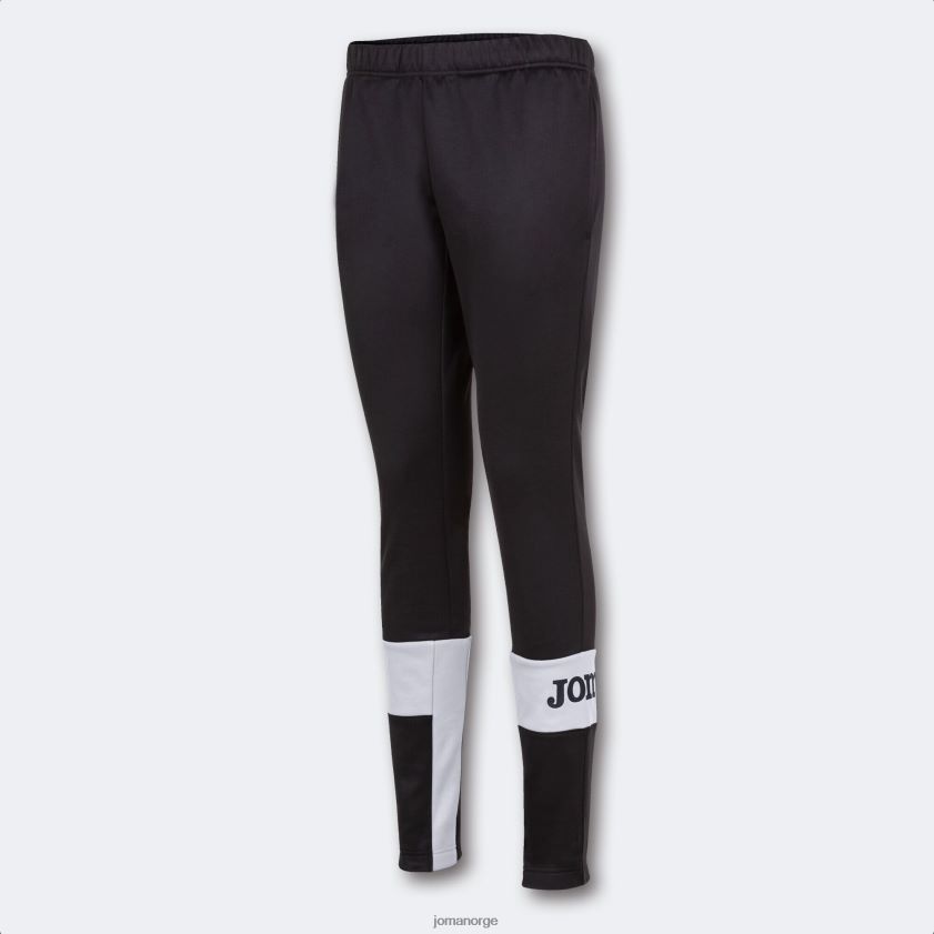 nei Joma lange bukser frihet svart hvit FBD0T02520 kvinner