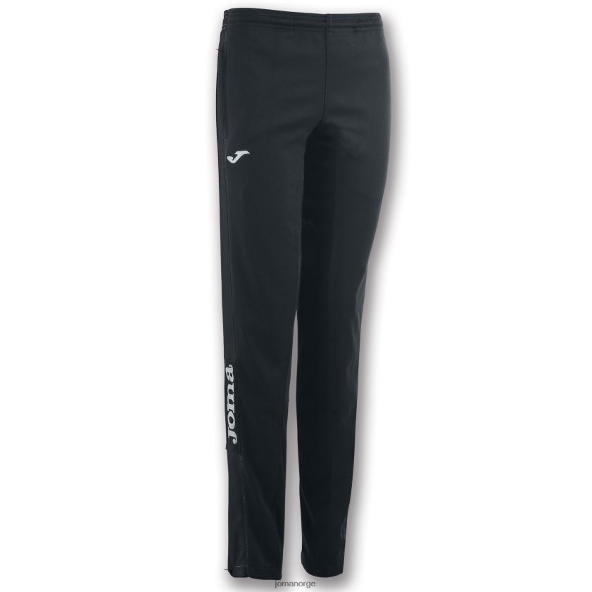 nei Joma lange bukser mesterskap iv svart FBD0T01798 kvinner