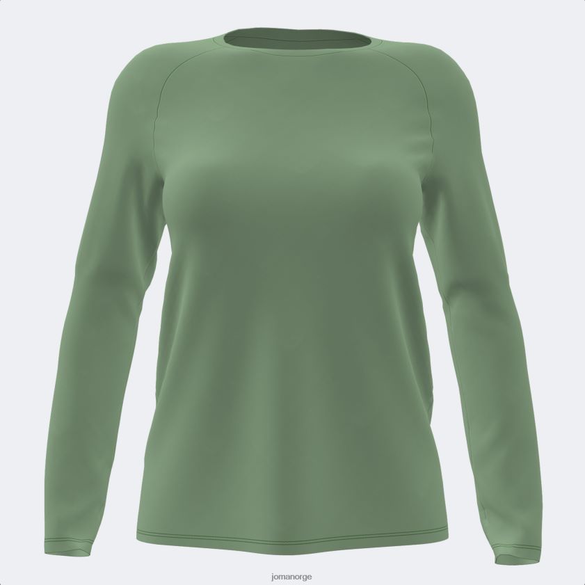 nei Joma langermet skjorte daphne kaki FBD0T01597 kvinner