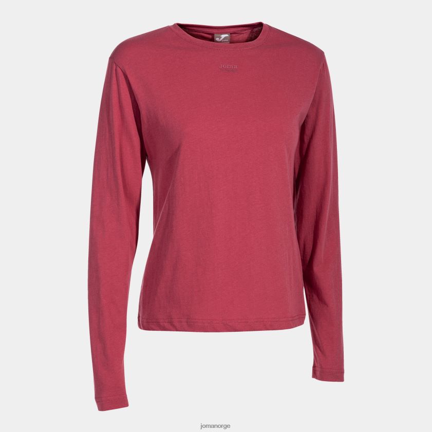 nei Joma langermet skjorte daphne rosa FBD0T02038 kvinner