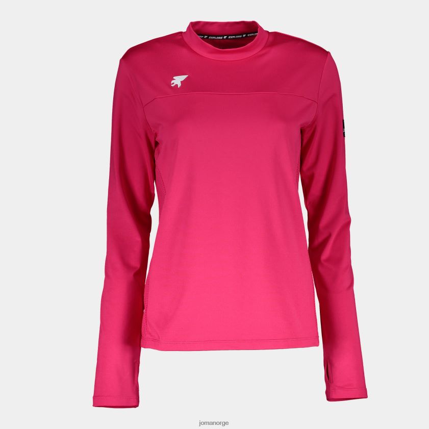 nei Joma langermet skjorte explorer fuchsia FBD0T03872 kvinner
