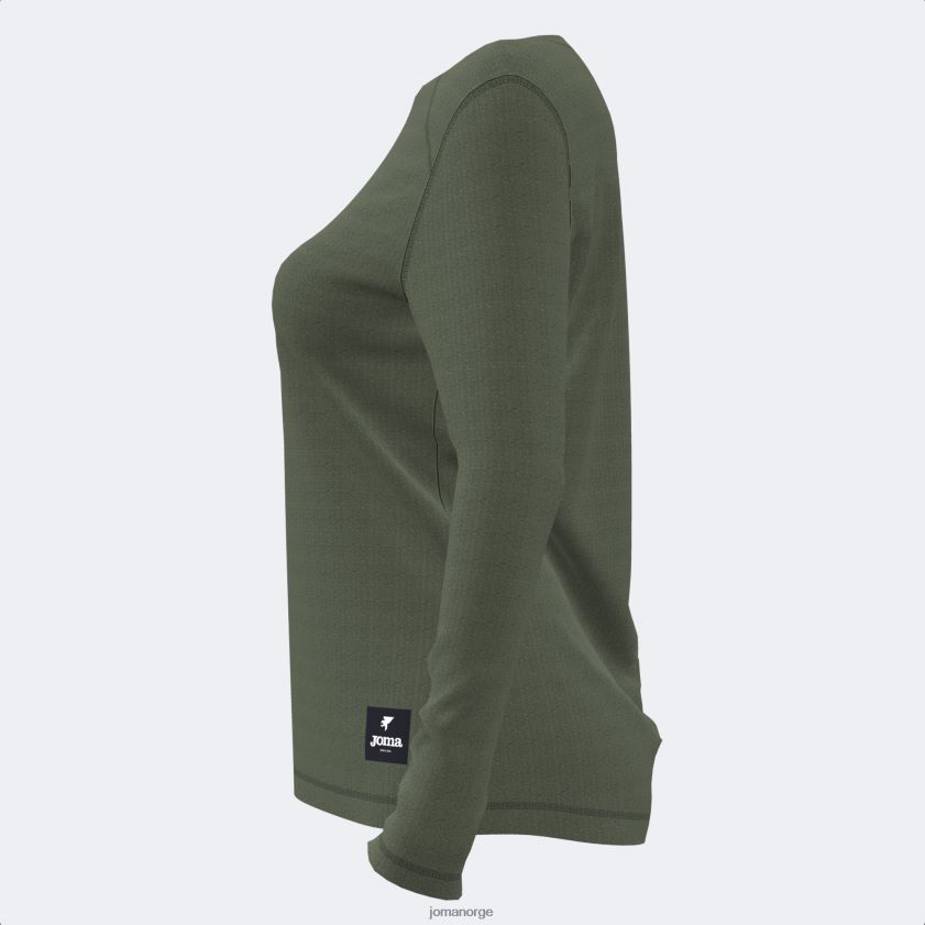 nei Joma langermet skjorte explorer kaki FBD0T01848 kvinner