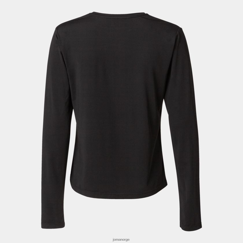 nei Joma langermet skjorte null svart FBD0T01567 kvinner