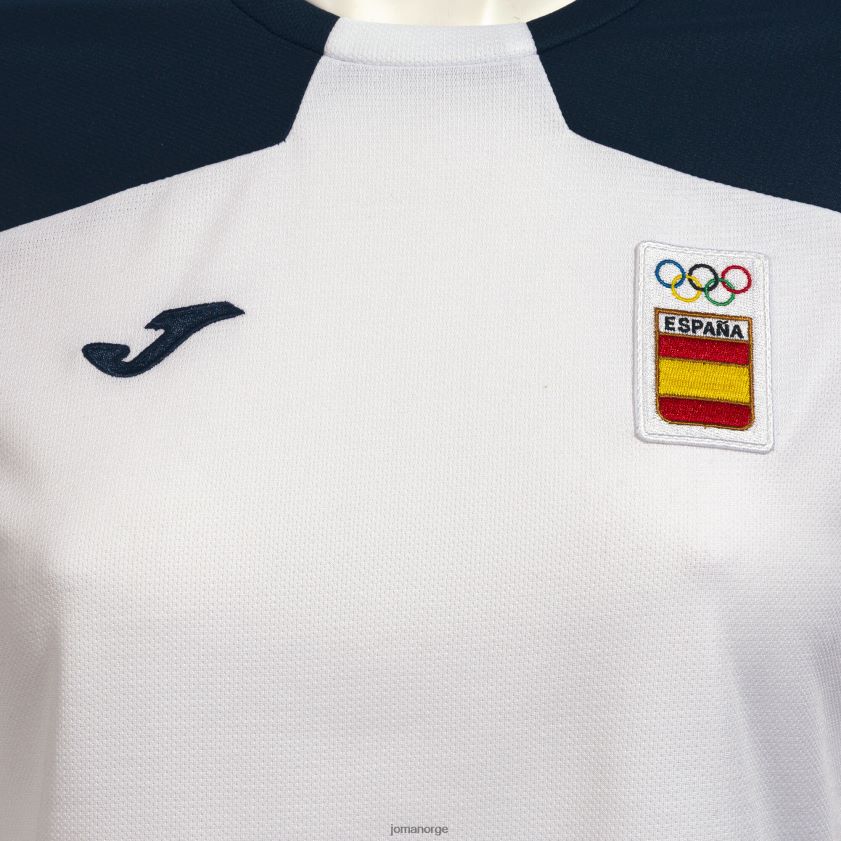 nei Joma langermet skjorte spansk olympiske komité hvit FBD0T02435 kvinner