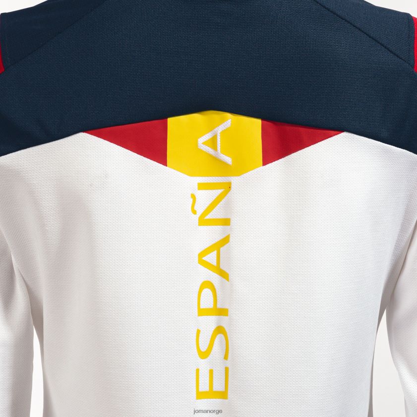 nei Joma langermet skjorte spansk olympiske komité hvit FBD0T02435 kvinner