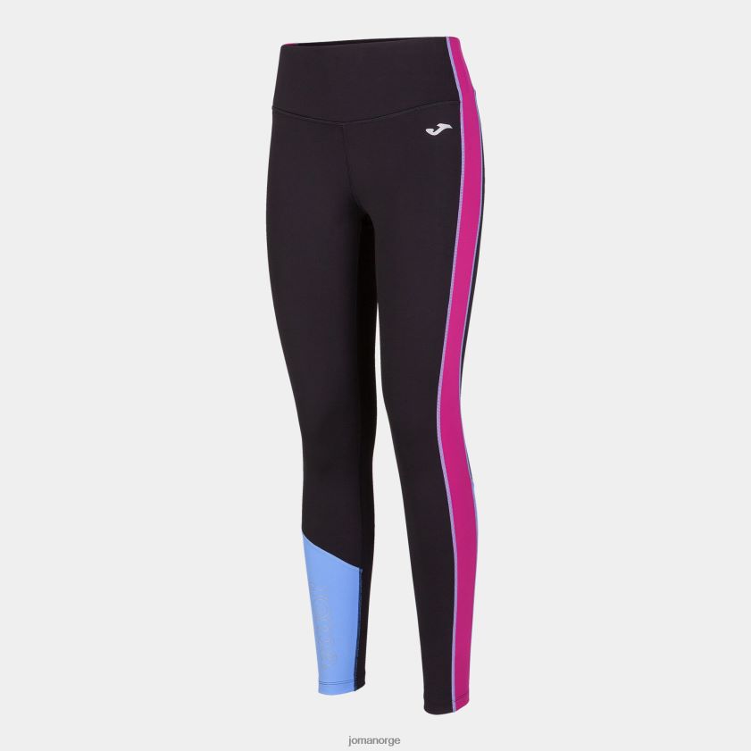 nei Joma lange tights california svart fuchsia blå FBD0T01971 kvinner