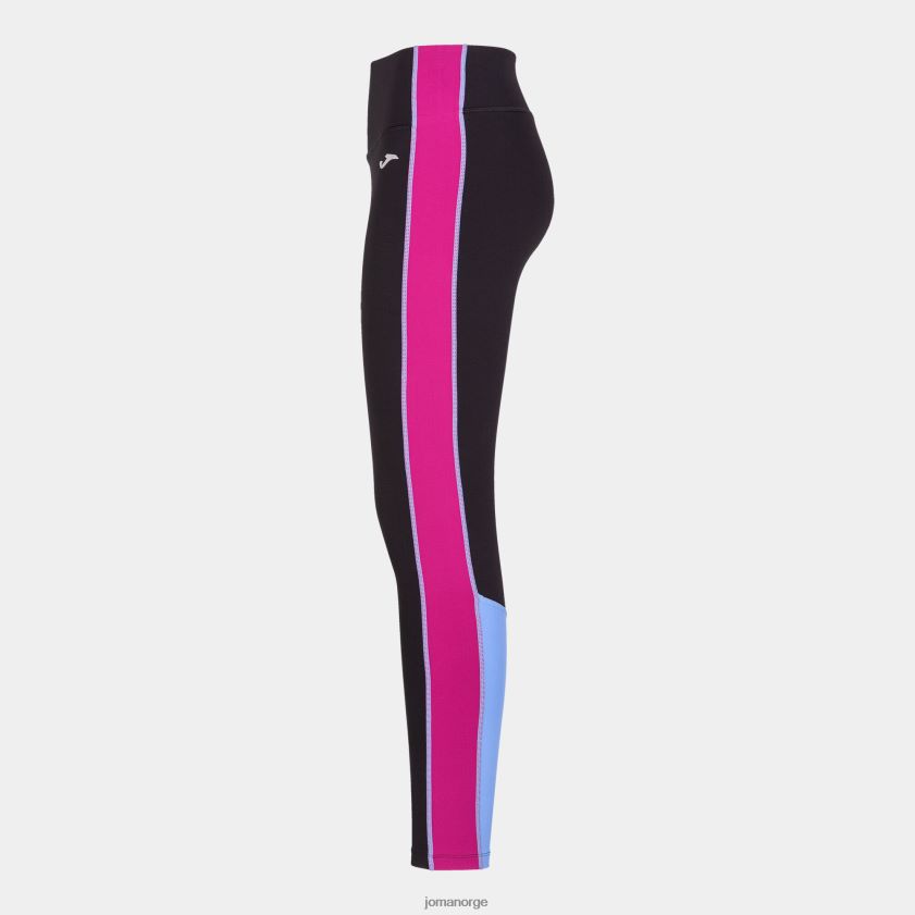 nei Joma lange tights california svart fuchsia blå FBD0T01971 kvinner