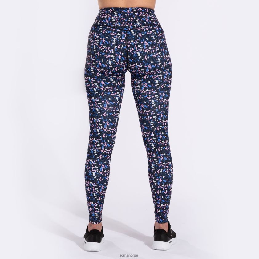 nei Joma lange tights daphne svart rosa blå FBD0T02548 kvinner