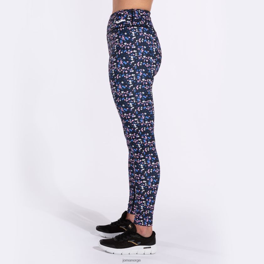 nei Joma lange tights daphne svart rosa blå FBD0T02548 kvinner