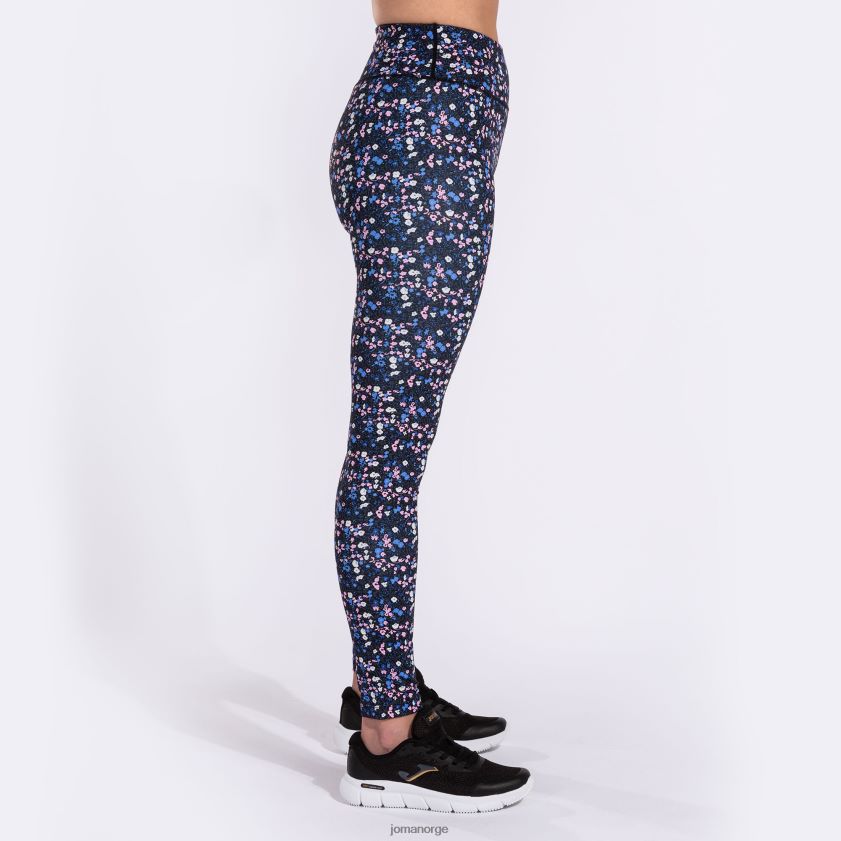 nei Joma lange tights daphne svart rosa blå FBD0T02548 kvinner