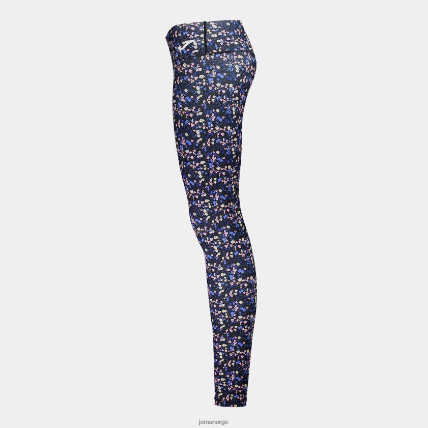 nei Joma lange tights daphne svart rosa blå FBD0T02548 kvinner