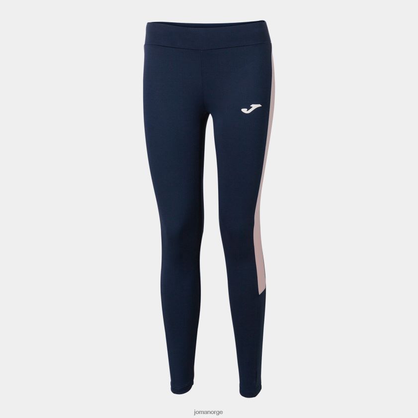 nei Joma lange tights økomesterskap marineblå rosa FBD0T02279 kvinner