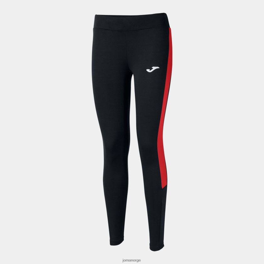 nei Joma lange tights økomesterskap svart, rød FBD0T03961 kvinner