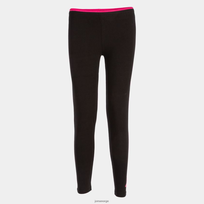 nei Joma lange tights løve svart fuchsia FBD0T02183 kvinner