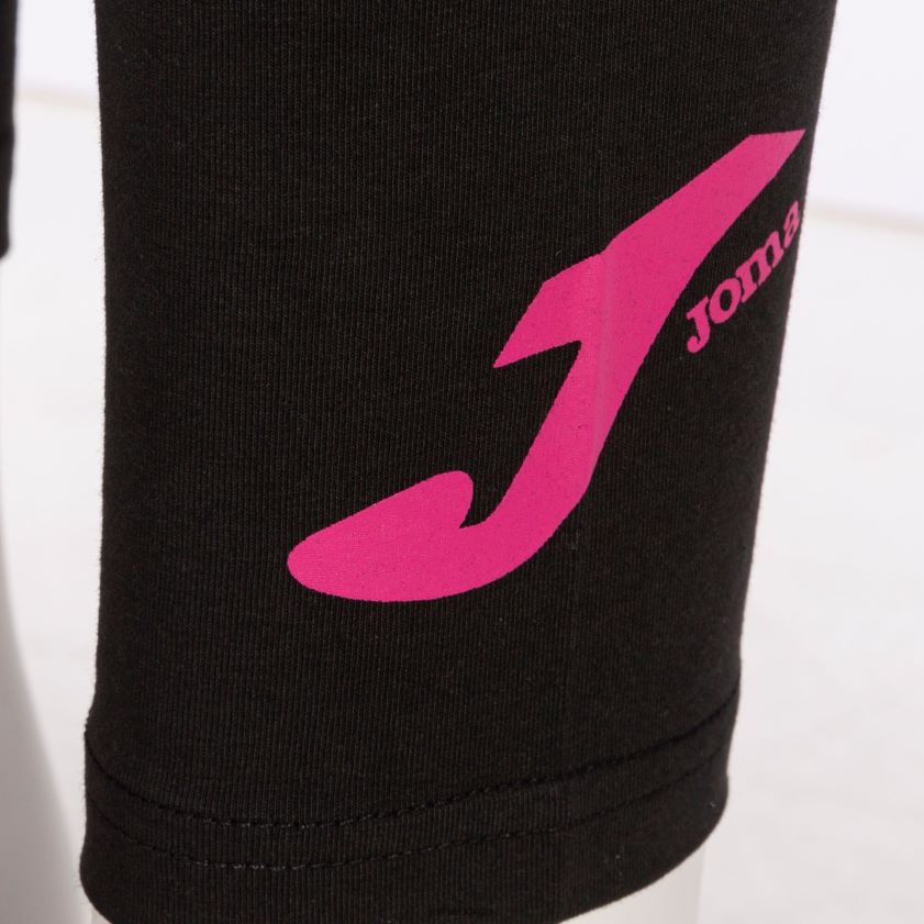 nei Joma lange tights løve svart fuchsia FBD0T02183 kvinner