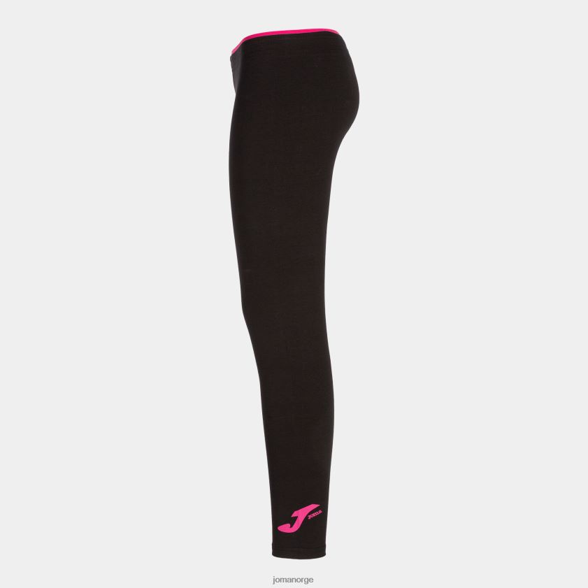 nei Joma lange tights løve svart fuchsia FBD0T02183 kvinner