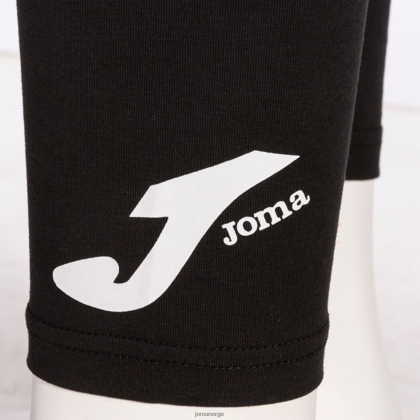nei Joma lange tights løve svart hvit FBD0T02186 kvinner