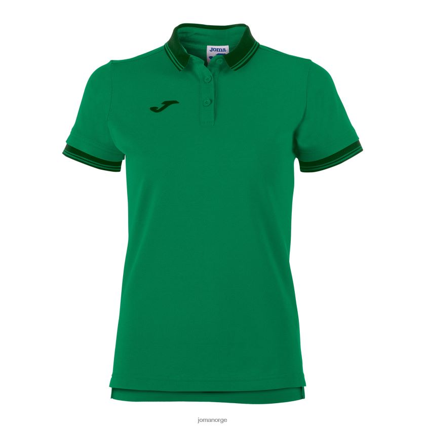 nei Joma poloskjorte kortermet bali ii grønn FBD0T01788 kvinner