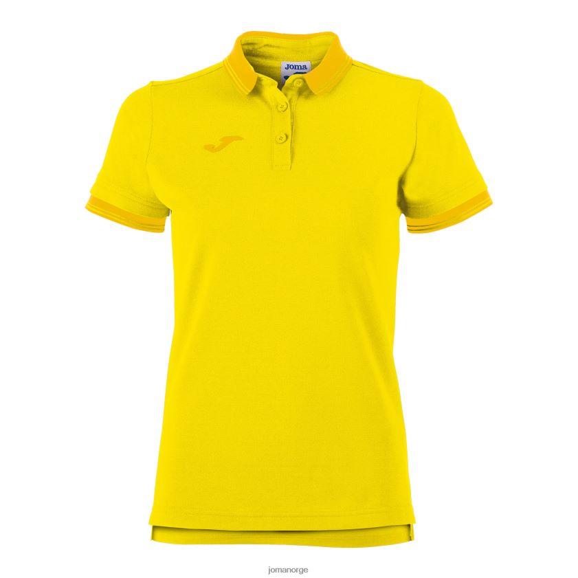 nei Joma poloskjorte kortermet bali ii gul FBD0T01786 kvinner
