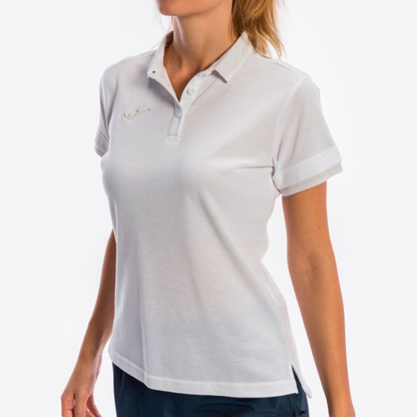 nei Joma poloskjorte kortermet bali ii hvit FBD0T02346 kvinner