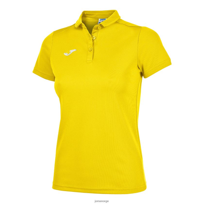 nei Joma poloskjorte kortermet hobby gul FBD0T03635 kvinner